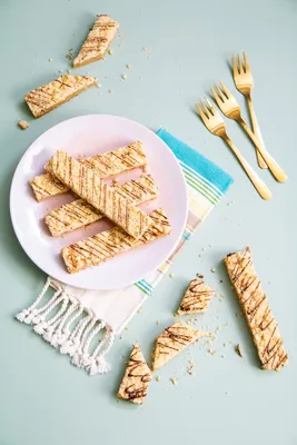 Barritas de Zanahoria con Crumble